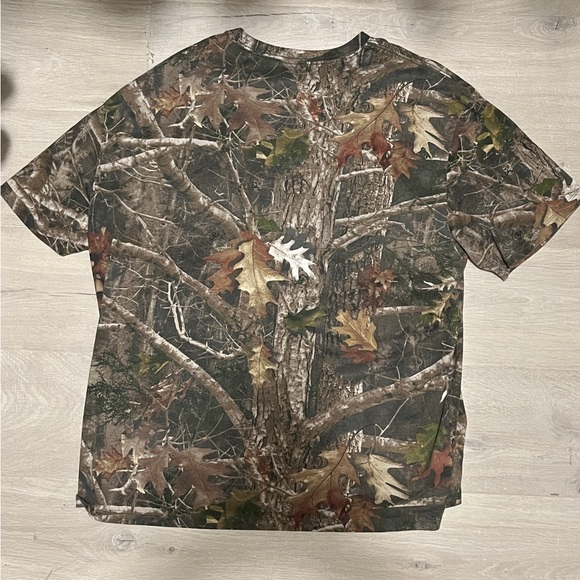 XXL Redhead Camo Autumn Leaves t-shirt - Picture 3 of 3